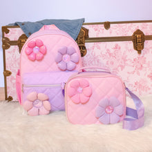 Load image into Gallery viewer, Daisy Appliqué Quilted Large Backpack