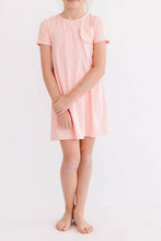 Load image into Gallery viewer, Peach T-Shirt Dress