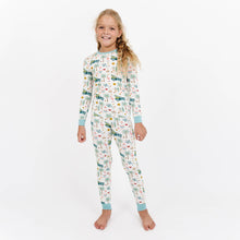 Load image into Gallery viewer, Emerson &amp; Friends - Coastal Christmas Holiday Bamboo Kids Pajamas Sleep Set (2t-14/16)
