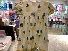 Load image into Gallery viewer, Mila &amp; Rose: Pineapple Pom Pom Dress