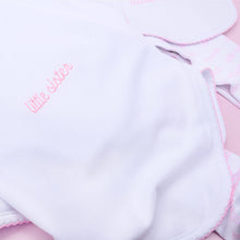 Load image into Gallery viewer, Little Sister Embroidered Receiving Blanket