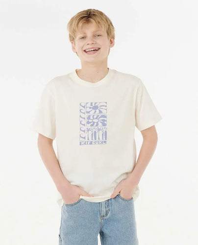 Rip Curl- AOTS TY STACKED TEE-BOY (8-14)