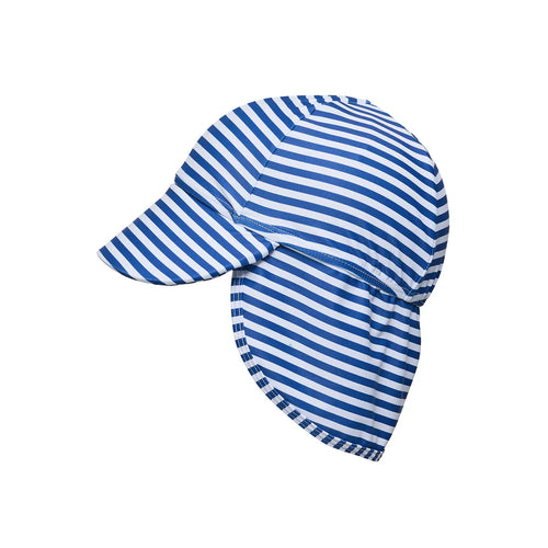 Snapper Rock- Denim Stripe Floating Flap Hat (S-M)