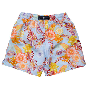Snapper Rock- Sustainable Boho Tropical Boardshort (Tropical, 2-6)