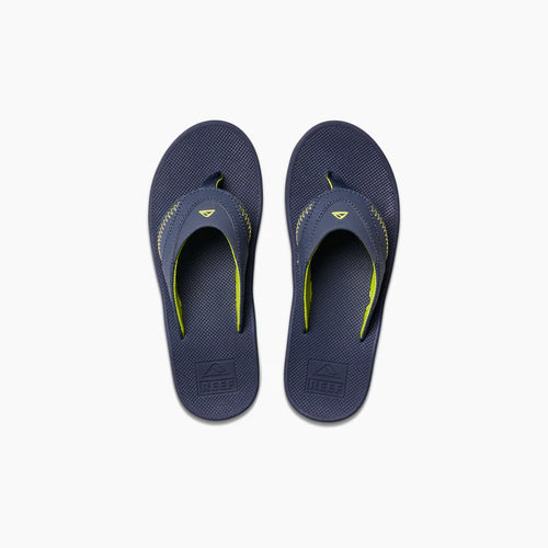 Reef- Kids Fanning Sandals (Lime/Navy)