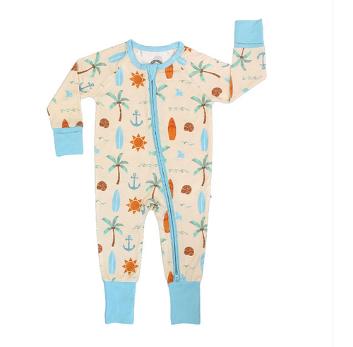 Emerson and Friends- Chasing Waves Convertible Romper (Infant)