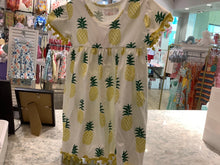 Load image into Gallery viewer, Mila &amp; Rose: Pineapple Pom Pom Dress