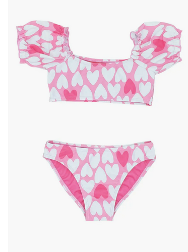 Feather 4 Arrow- Blossom Bikini (Prism Pink, 2-14)