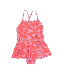Feather 4 Arrow- Baby Bella One Piece Swimsuit (Sugar Coral, 6m-24m)