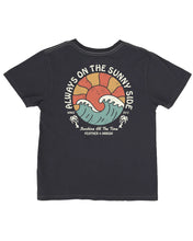 Load image into Gallery viewer, Feather 4 Arrow- Sunny Side Vintage Tee (Lava Rock, 18-24m)