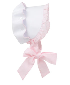 Beaufort Bonnet Bellefaire Bonnet Brcloth/Eyelit Worth Ave White/ Palm Beach Pink