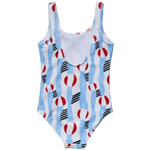 Load image into Gallery viewer, Snapper Rock- Sustainable Scoop Swimsuit (Beach Bounce, 2-6)