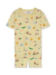Goodnight, Florida Short Pajamas Set 🍊