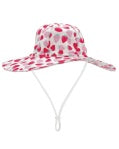 Load image into Gallery viewer, Feather 4 Arrow- Poolside Swim Hat: Multi Strawberries (Infant)