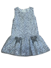 Load image into Gallery viewer, Lola and the Boys-Shimmer Bow Party Dress (2T-10)