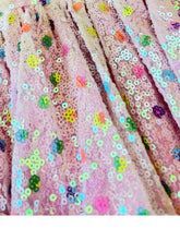 Load image into Gallery viewer, Lola and the Boys- Sparkle Confetti Skater Skirt (2-12)
