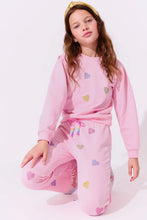 Load image into Gallery viewer, Lola &amp; The Boys - Pink Crystal Hearts Set (2t-12)