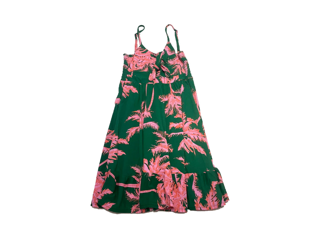 Maaji- Girls Dress (Green/Pink Floral, 6-14)