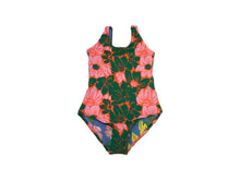 Load image into Gallery viewer, Maaji- Reversible One Piece S/S Swimsuit (Floral, 4-6)
