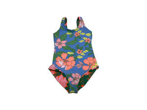 Maaji- Reversible One Piece S/S Swimsuit (Floral, 6-14)