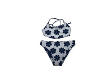 Load image into Gallery viewer, Feather 4 Arrow- Waverly Reversible Bikini (Floral Navy, 8-14)