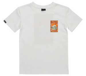 Binky Bro- Hang Loose Shirt (White, 2-6T)