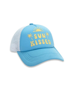 Feather 4 Arrow- Sun Kissed Trucker Hat (Blue Grotto)