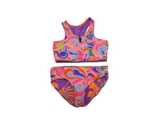 Load image into Gallery viewer, Maaji- Reversible Bikini (Lilac Ferns Poly, 6-14)