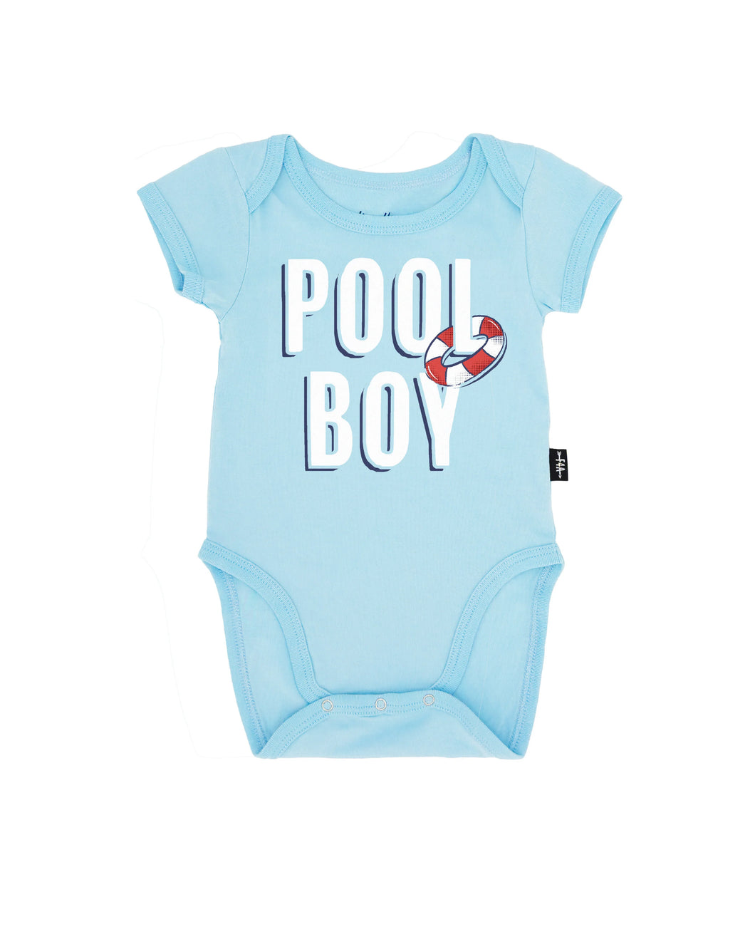 Feather 4 Arrow- Pool Boy Onesie (3m-24m)