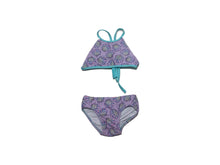 Load image into Gallery viewer, Shebop- Two Piece Reversible Bikini (Purple Shells, XS-L)