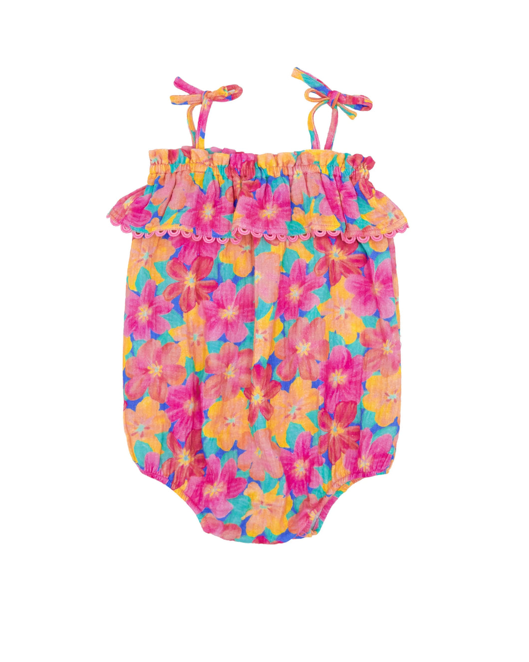 Feather 4 Arrow- Bonita Romper (Multi, 3m-24m)