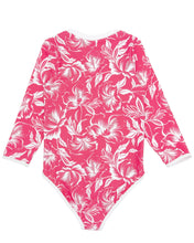 Load image into Gallery viewer, Feather 4 Arrow- Sunseeker Surf Suit (Hot Coral, 3m-24m)