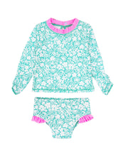 Load image into Gallery viewer, Feather 4 Arrow- Beach Babe Baby L/S Swim Set, (6m-24m)