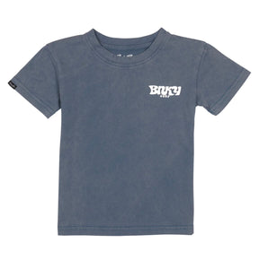 Binky Bro- "Get Pitted" Shirt (Washed Indigo, 2-6T)