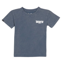 Load image into Gallery viewer, Binky Bros- &quot;Get Pitted&quot; T-Shirt (Washed Indigo, 6m-24m)