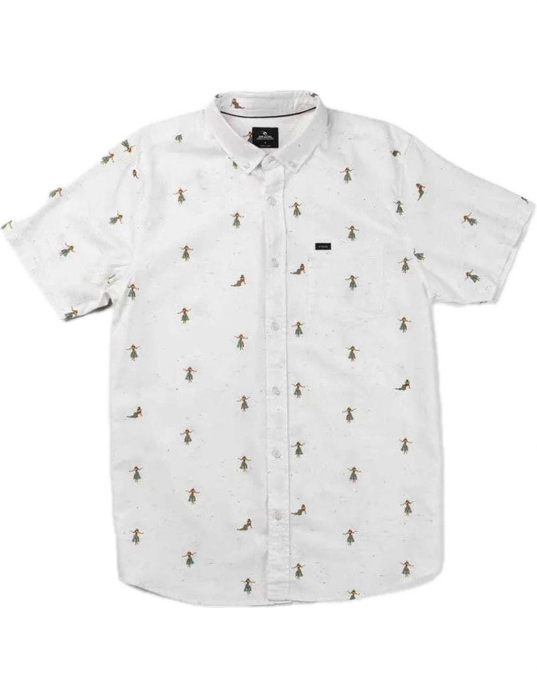 Rip Curl- Hula Breach Shirt (White, 8-14)