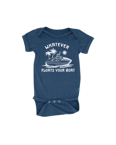 Feather 4 Arrow - Floats Your Boat Onesie (3m-24m)