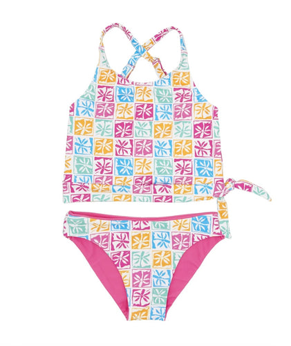 Feather 4 Arrow- Oasis Tankini (Pink Carnation 2-14)