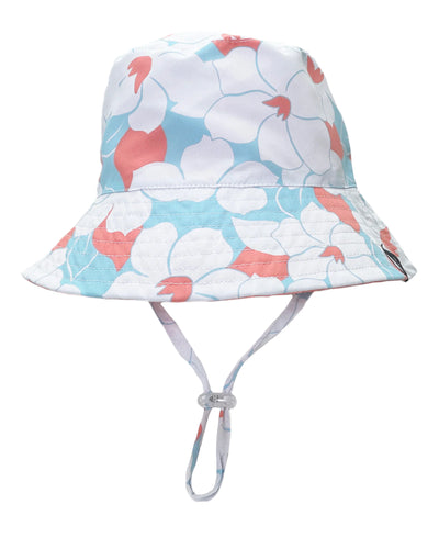 Feather 4 Arrow- Suns out reversible bucket hat (Flamingo Pink)