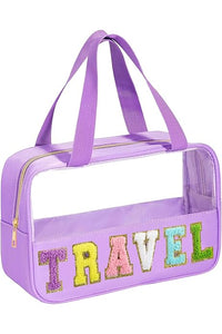 New Wave- Clear "Travel" Toiletry Bag