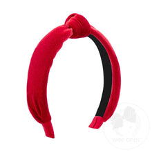 Load image into Gallery viewer, Wee Ones - Sparkle Velvet Knot Headband