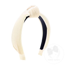 Load image into Gallery viewer, Wee Ones - Sparkle Velvet Knot Headband