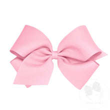Load image into Gallery viewer, Wee Ones - King Classic Grosgrain Hair Bow Plain Wrap