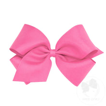 Load image into Gallery viewer, Wee Ones - King Classic Grosgrain Hair Bow Plain Wrap