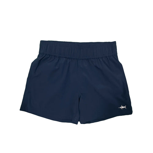 Saltwater Boys- Inlet Performance Shorts (Navy, 2-16)