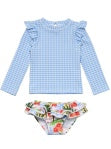 Load image into Gallery viewer, Snapper Rock- CIAO PARADISO RUFFLE SET (3m-24m)