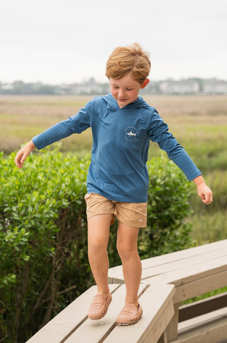 Saltwater Boys- Inlet Performance Shorts (Khaki 2-16)