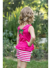Load image into Gallery viewer, Florence Eiseman- Knit Top with Flower and Short Set (2T-6)