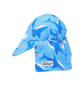 Flap Happy- UPF50 Original Flap Hat (Shark Cyclone, XS-XL)