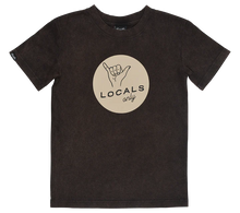 Load image into Gallery viewer, Binky Bros- &quot;Locals&quot; T-Shirt (Vintage Black, 2-6y)